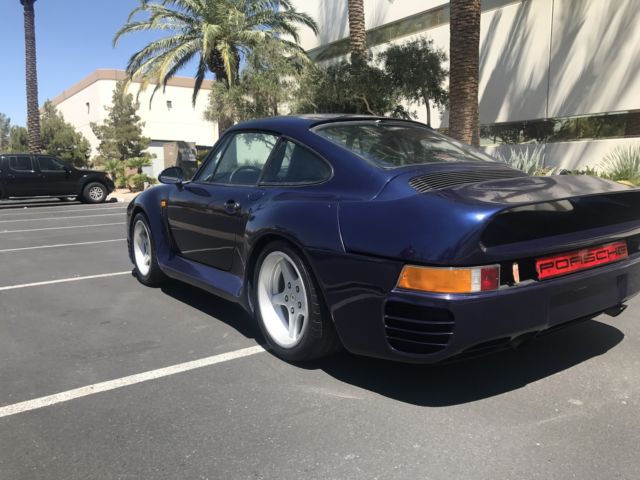 1977 Blue  Porsche 911 Coupe 