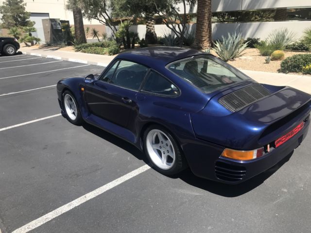 1977 Blue  Porsche 911 Coupe 