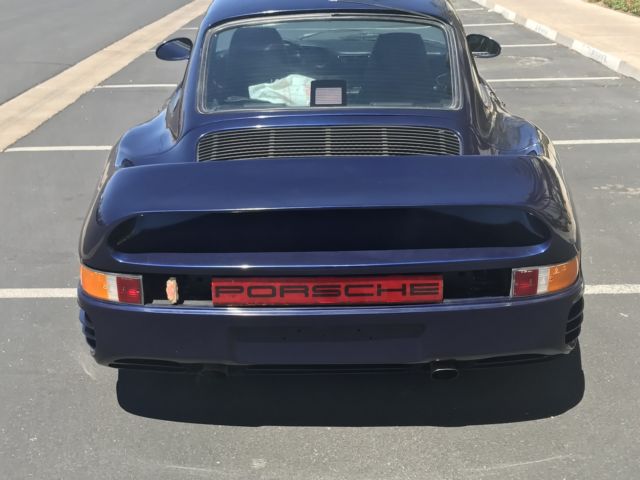 1977 Blue  Porsche 911 Coupe 