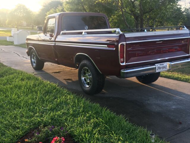 1978 Maroon Ford F-150