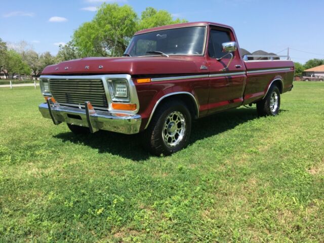1978 Maroon Ford F-150