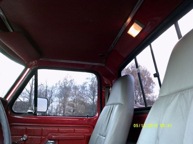 1978 Red Ford F-150 Standard Cab Pickup