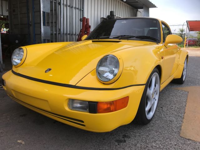 1978 Yellow Porsche 911 coupe