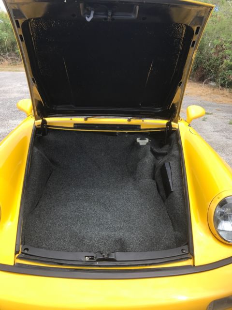 1978 Yellow Porsche 911 coupe