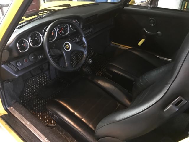 1978 Yellow Porsche 911 coupe