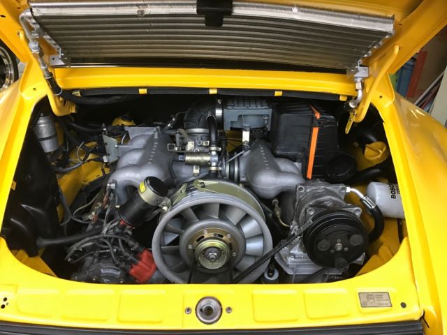 1978 Yellow Porsche 911 coupe