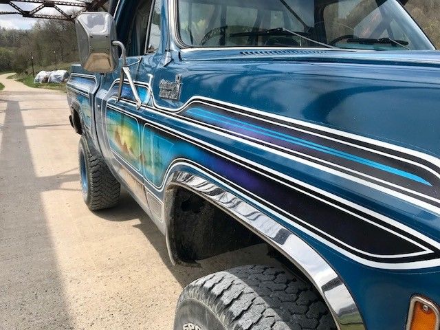 1979 Blue Chevrolet C/K Pickup 1500