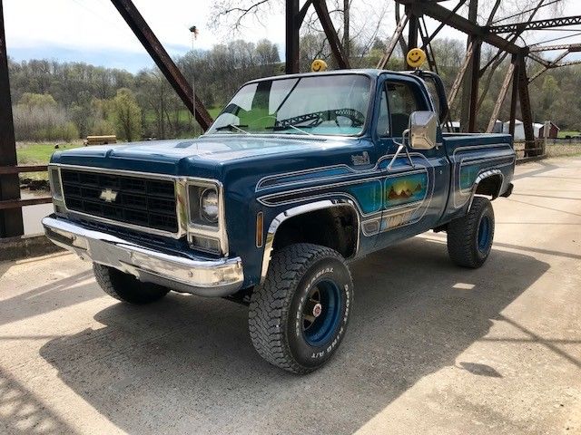 1979 Blue Chevrolet C/K Pickup 1500