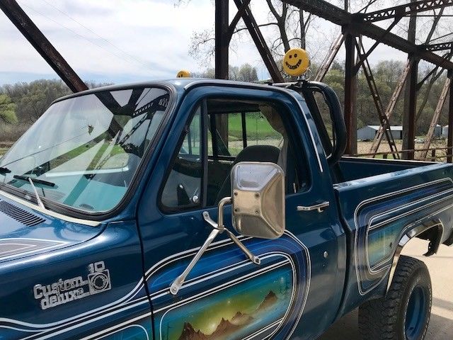 1979 Blue Chevrolet C/K Pickup 1500