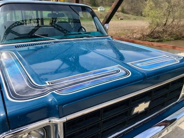 1979 Blue Chevrolet C/K Pickup 1500