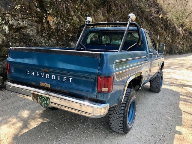 1979 Blue Chevrolet C/K Pickup 1500