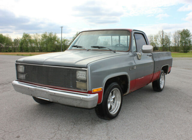 1986 Red GMC Sierra 1500 Standard Cab Pickup