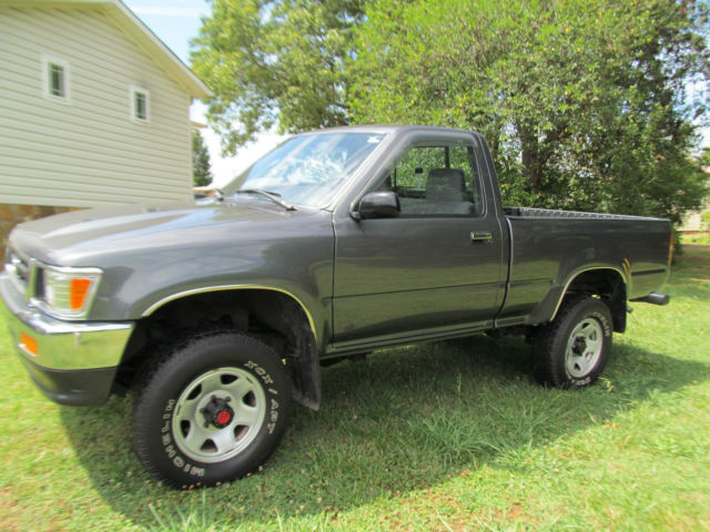 1992 Gray Toyota Pickup Standard Cab Pickup