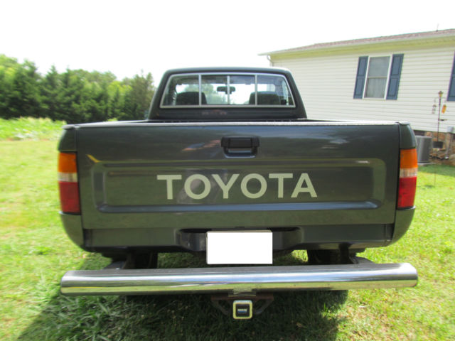 1992 Gray Toyota Pickup Standard Cab Pickup