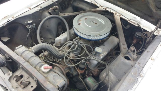 1966 Green and White Ford Mustang Fastback