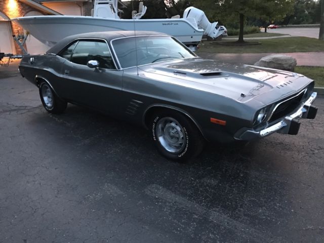 1973 Grey Dodge Challenger Coupe