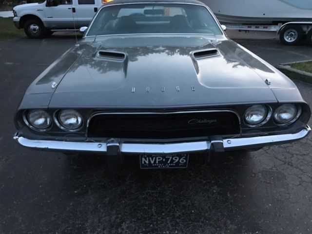 1973 Grey Dodge Challenger Coupe