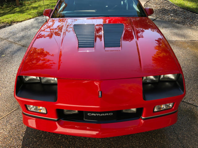 1986 Red Chevrolet Camaro Coupe