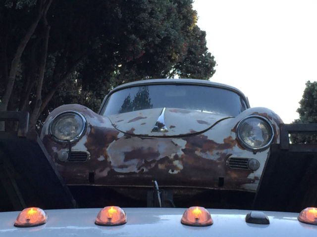 1959 White Porsche 356 Coupe