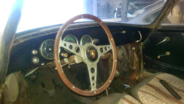 1959 White Porsche 356 Coupe