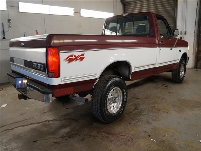 1993 Red Ford F-150 Truck