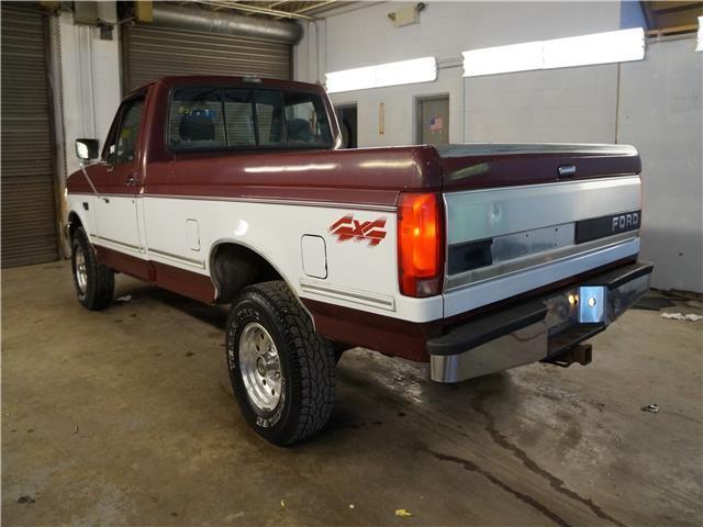 1993 Red Ford F-150 Truck