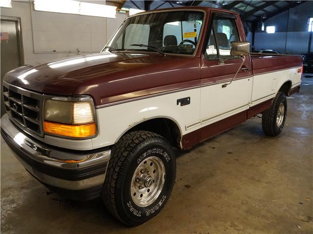1993 Red Ford F-150 Truck