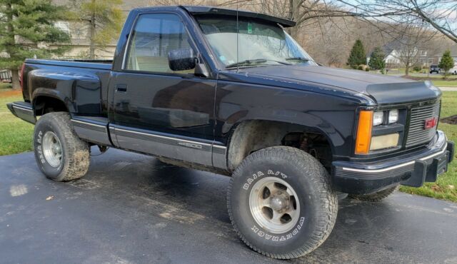 1988 Black GMC Sierra 1500 Reg Cab 4X4