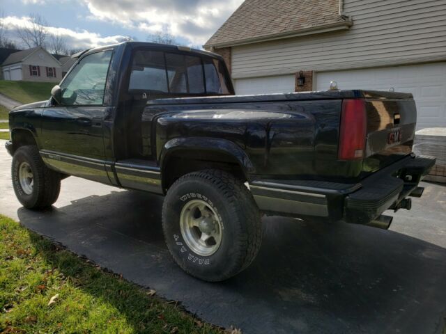 1988 Black GMC Sierra 1500 Reg Cab 4X4