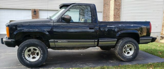1988 Black GMC Sierra 1500 Reg Cab 4X4