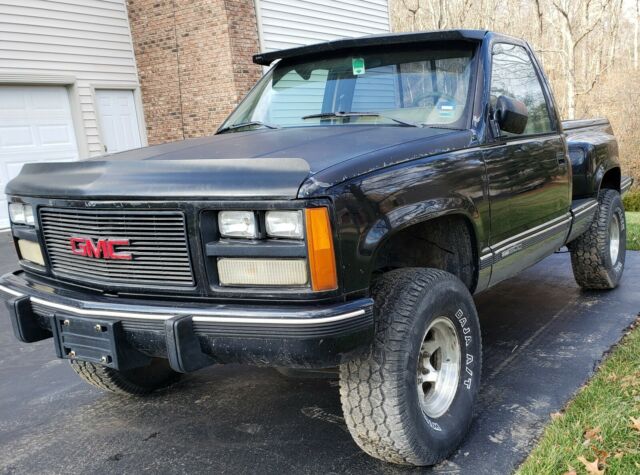 1988 Black GMC Sierra 1500 Reg Cab 4X4
