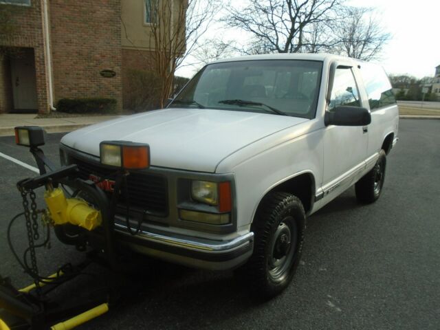 1994 White GMC Yukon SUV