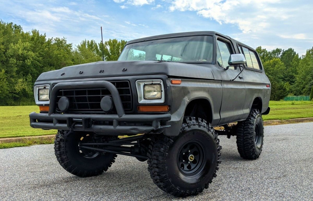 1978 Black Ford Bronco
