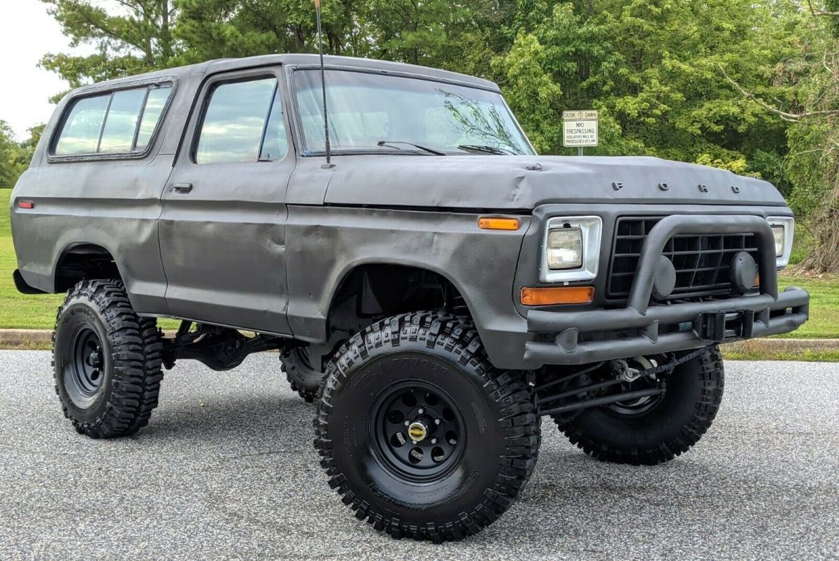 1978 Black Ford Bronco