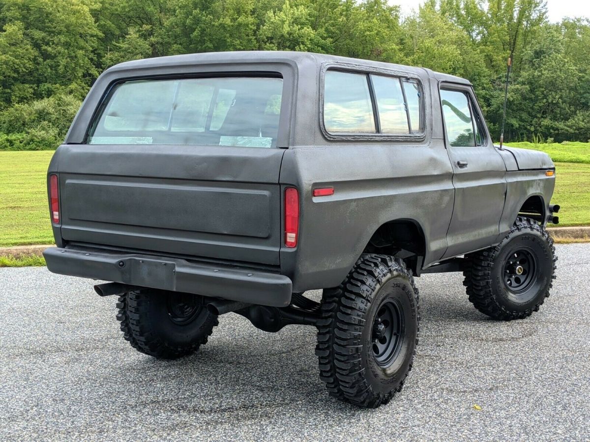 1978 Black Ford Bronco