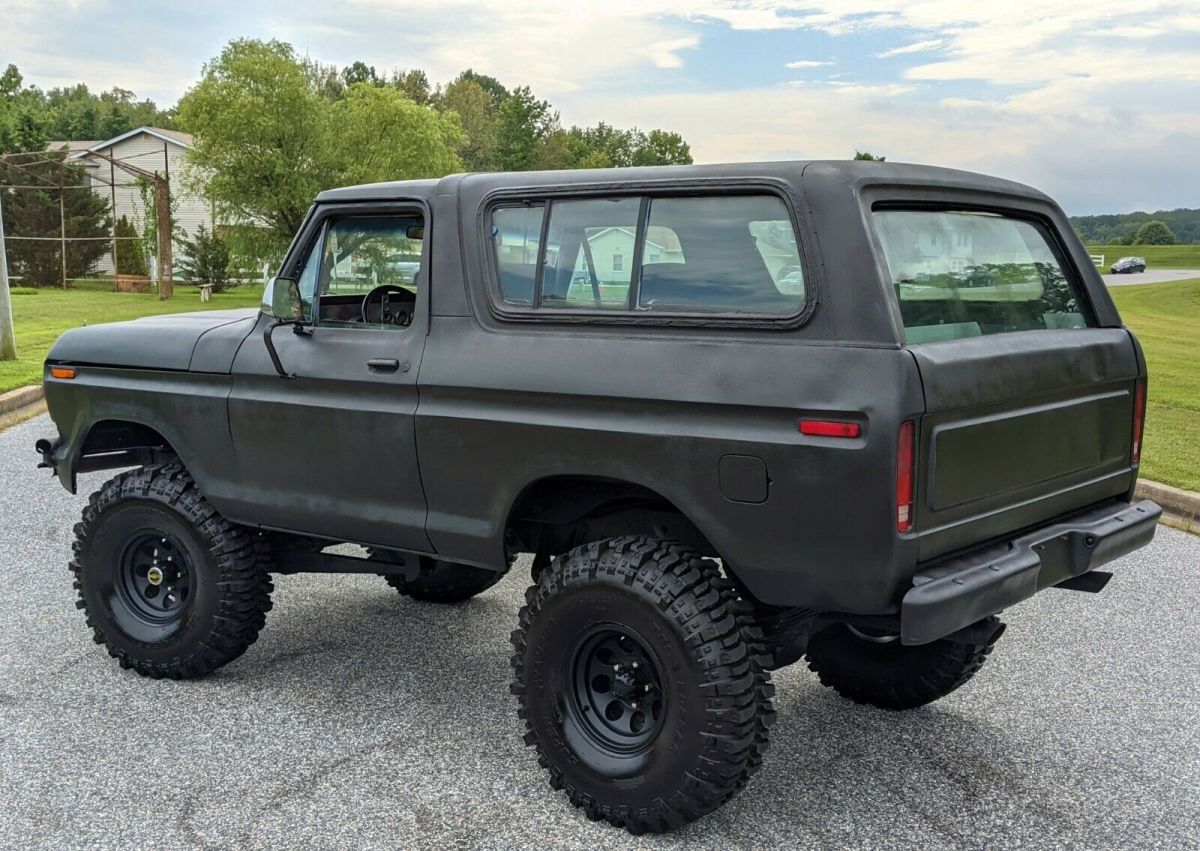 1978 Black Ford Bronco