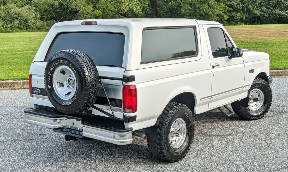 1994 White Ford Bronco