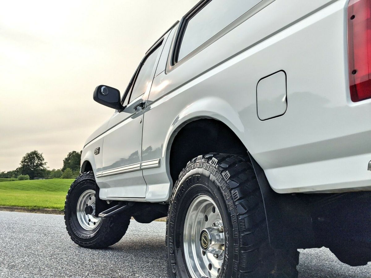 1994 White Ford Bronco