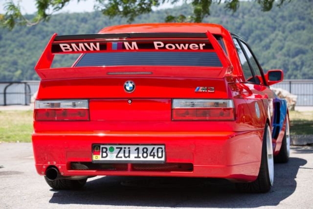 1988 red BMW M3 Coupe