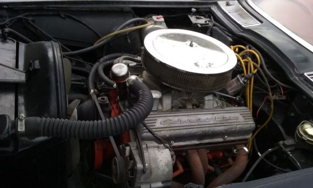 1963 Black Chevrolet Corvette Convertible