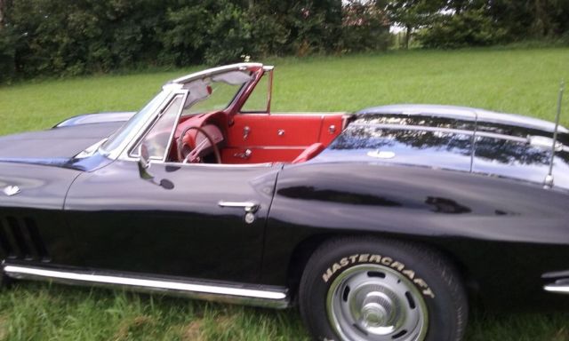 1963 Black Chevrolet Corvette Convertible