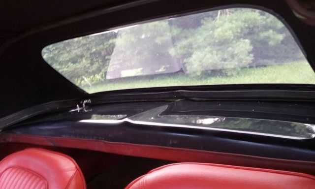 1963 Black Chevrolet Corvette Convertible