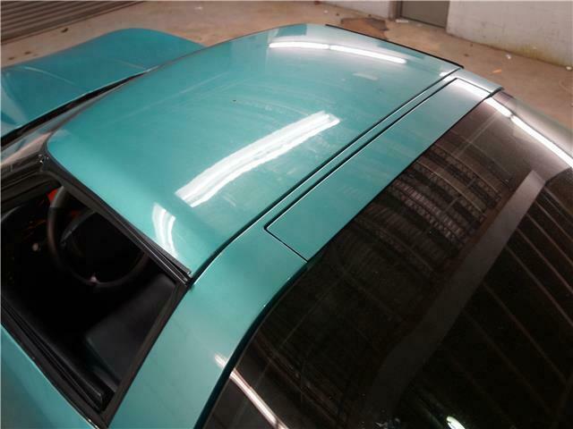 1991 Teal Chevrolet Corvette Coupe Hatchback