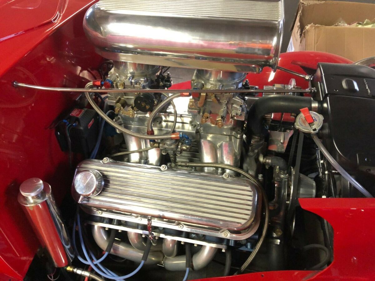 1933 Red Ford Vicky Sedan