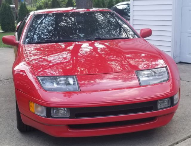 1990 Red Nissan 300ZX Hatchback