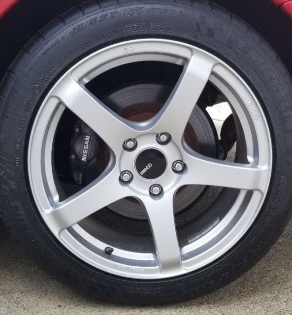 1990 Red Nissan 300ZX Hatchback