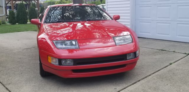1990 Red Nissan 300ZX Hatchback