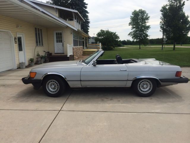 1978 Silver Mercedes-Benz SL-Class Vehicle does NOT have an existing warranty