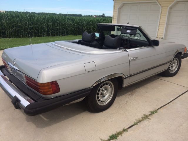 1978 Silver Mercedes-Benz SL-Class Vehicle does NOT have an existing warranty