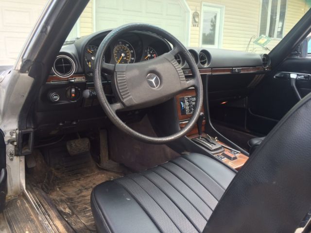 1978 Silver Mercedes-Benz SL-Class Vehicle does NOT have an existing warranty